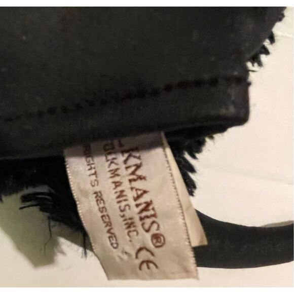 Folkmanis Black Plush Spider puppet Black Hand Glove Puppet Movie Prop Eight Leg - Picture 9 of 13